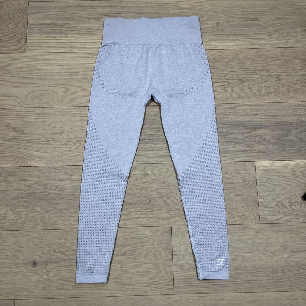 Gymshark Women's Gray Leggings - Picture 9 of 11